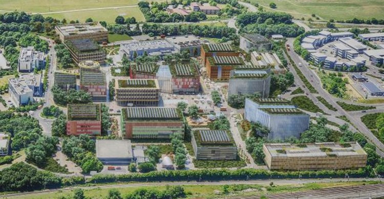 The campus will be made up of 15 buildings (image: Reef Group)
