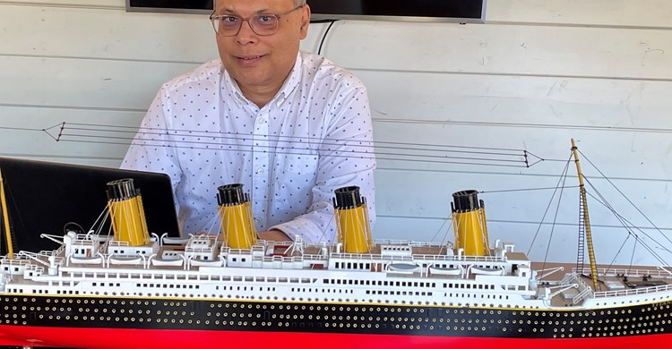 Rashid Lalloo, Chief Executive at Premier Ship Models, a 2021 winner
