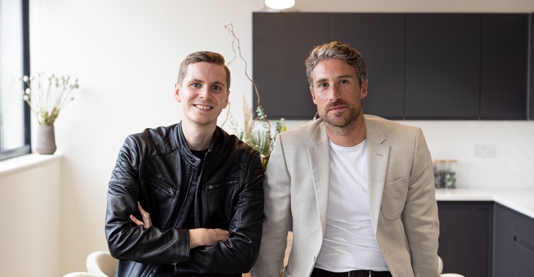 Co-Space co-founders William Stokes (left) and Alistair Thomas