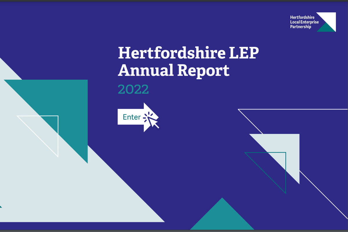 Hertfordshire LEP publishes Annual Report 