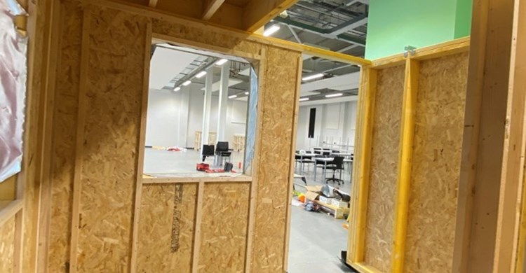 The MMC Timber Frame Installation at West Herts College